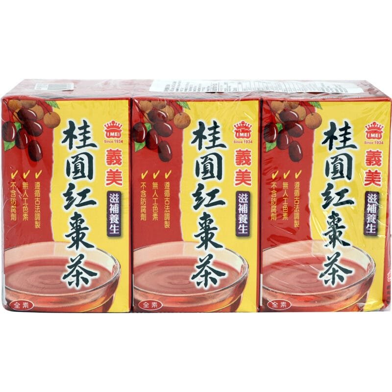 I Mei Drink Longan Date 6Pk