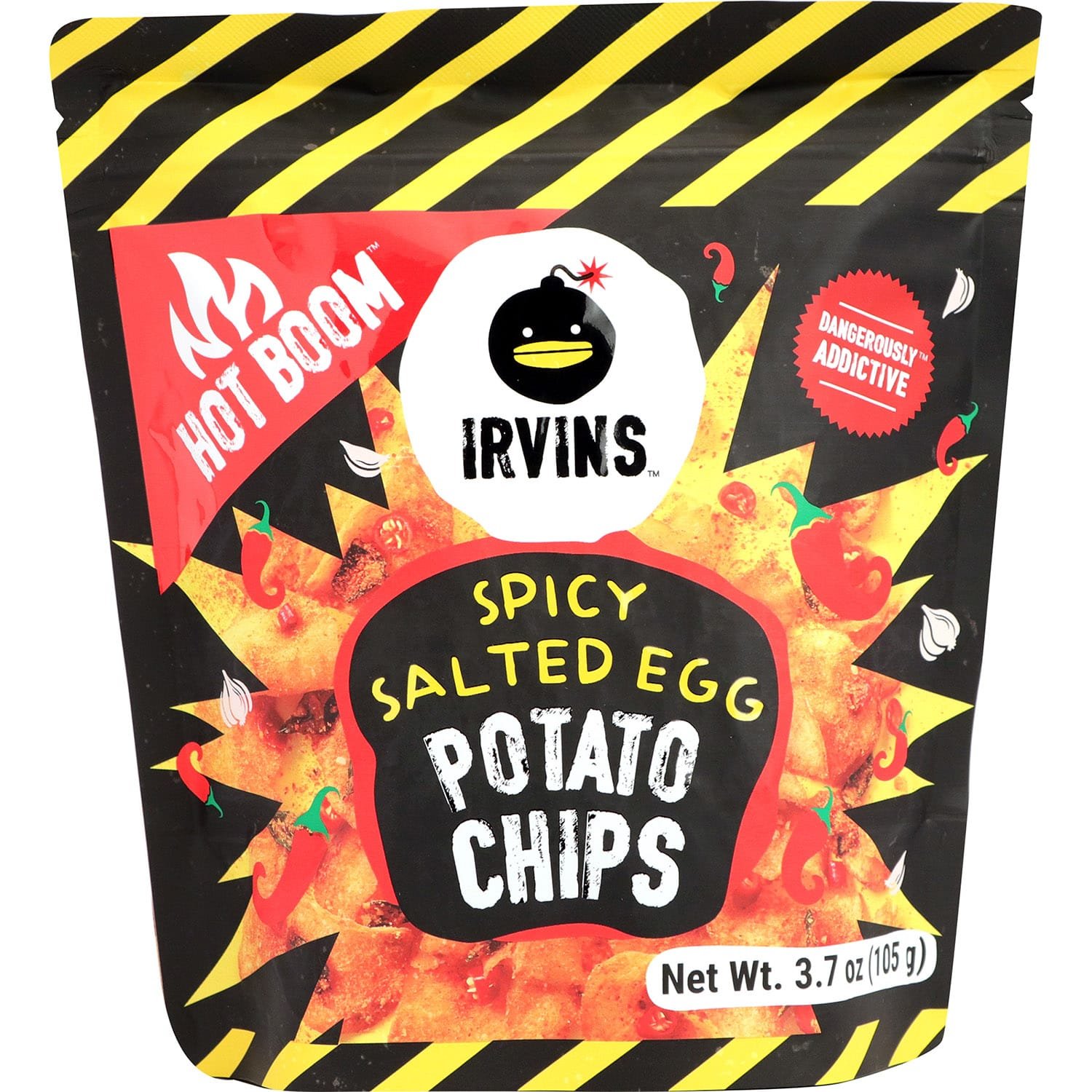 Irvins Salted Egg Potato Chips Hot Irvins Salted Egg Potato Chips Hot