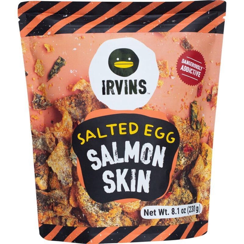 Irvins Salted Egg Salmon Skin L