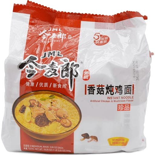 Jml Chicken& Mushroom Int Ndl-5pk Jml Chicken& Mushroom Int Ndl-5pk