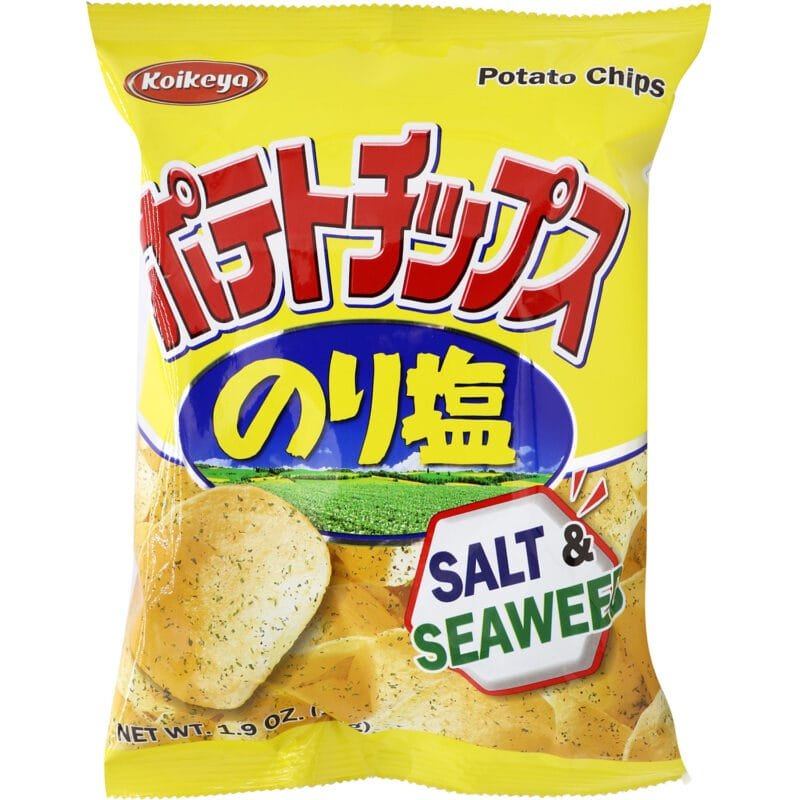 Koikeya Salt&Seaweed Chips