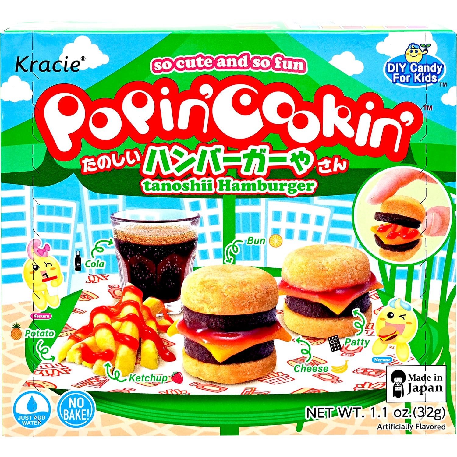 Kracie Popin' Cookin' Hamburger Kracie Popin' Cookin' Hamburger