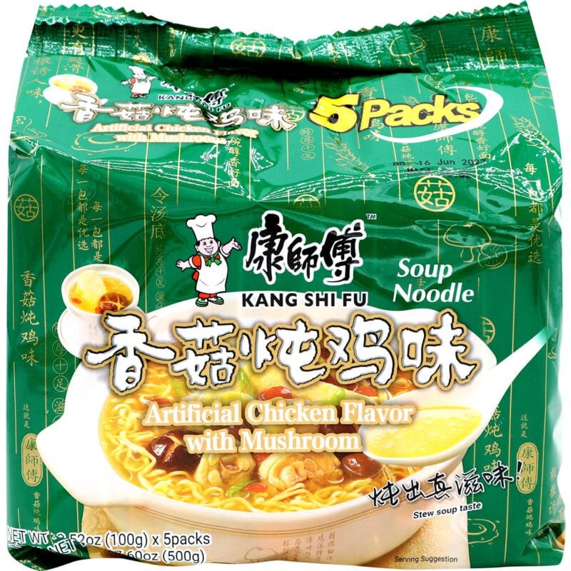 KSF Inst Ndl 5Pk-Mushroom Chicken Flv
