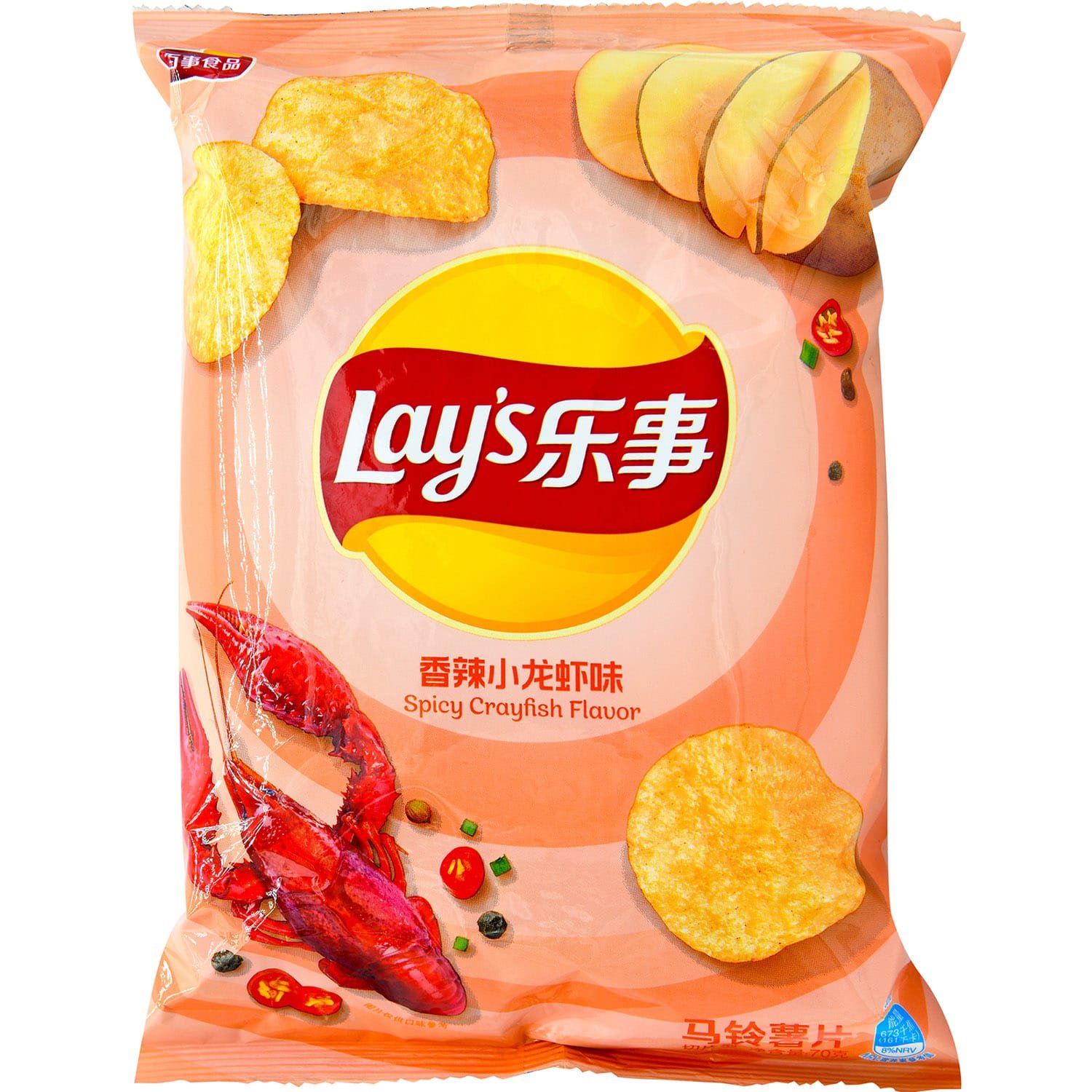 Lay'S Chips Spicy Crayfish Flv Lay'S Chips Spicy Crayfish Flv