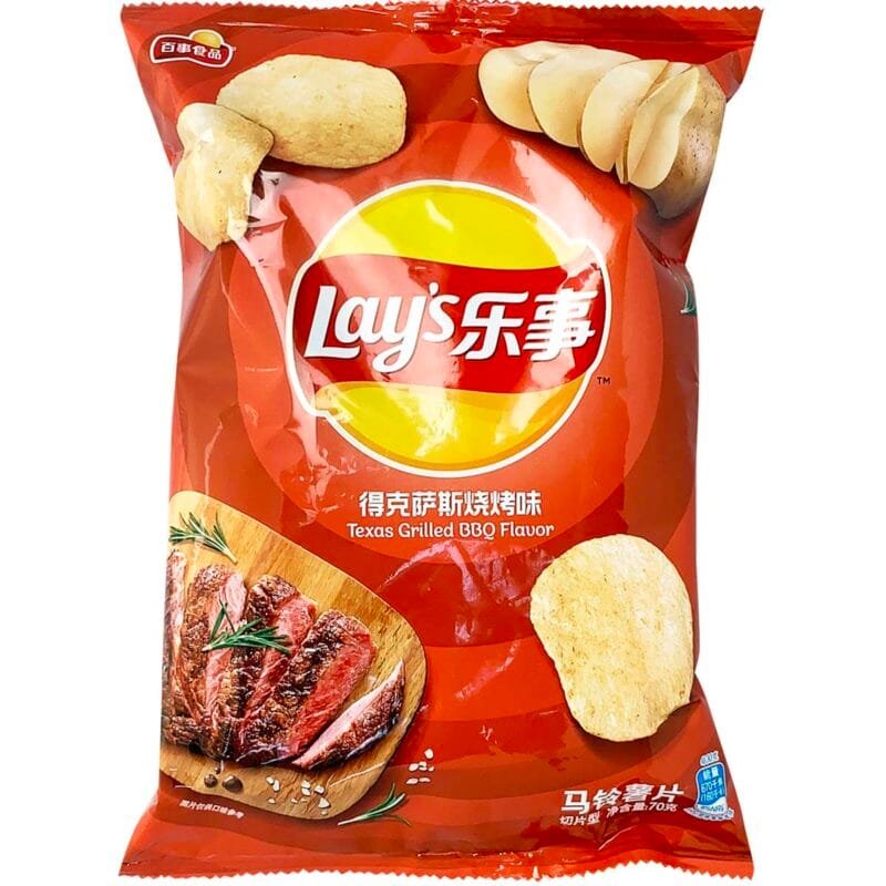 Lay's Chips Texas Grilled Bbq Flv