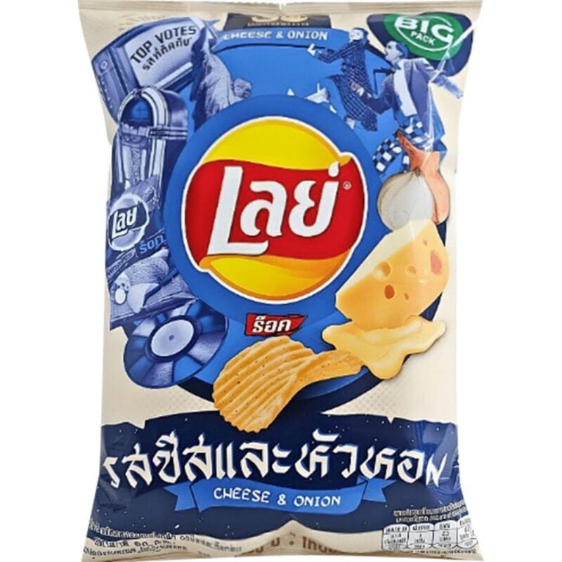 LAYS POTATO CHIPS-CHEESE ONION