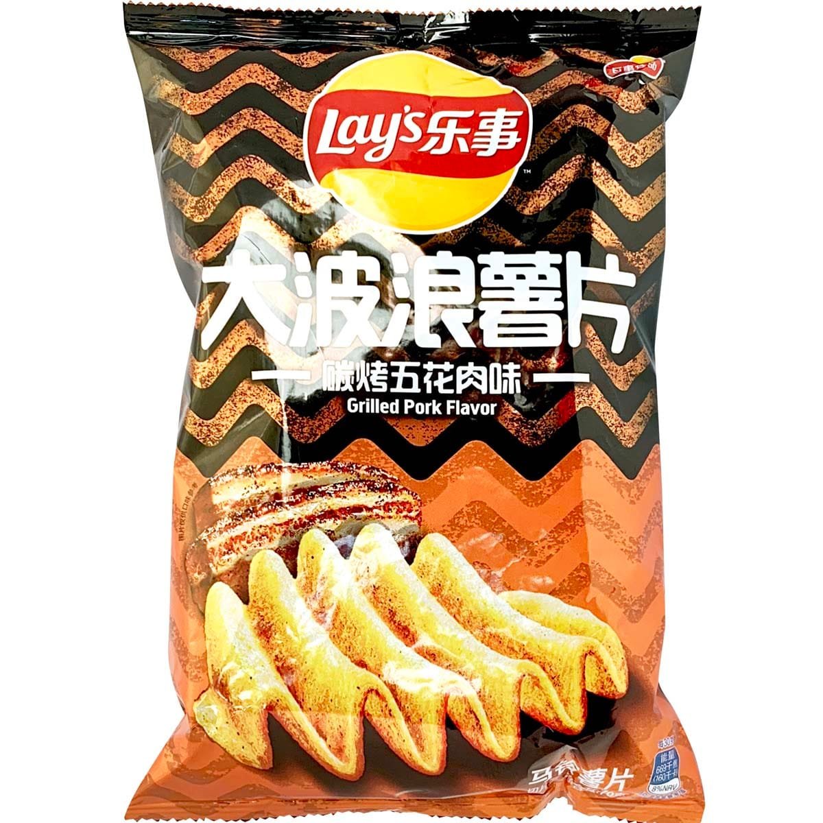 Lay'S Potato Chips- Grilled Pork Flv Lay'S Potato Chips- Grilled Pork Flv