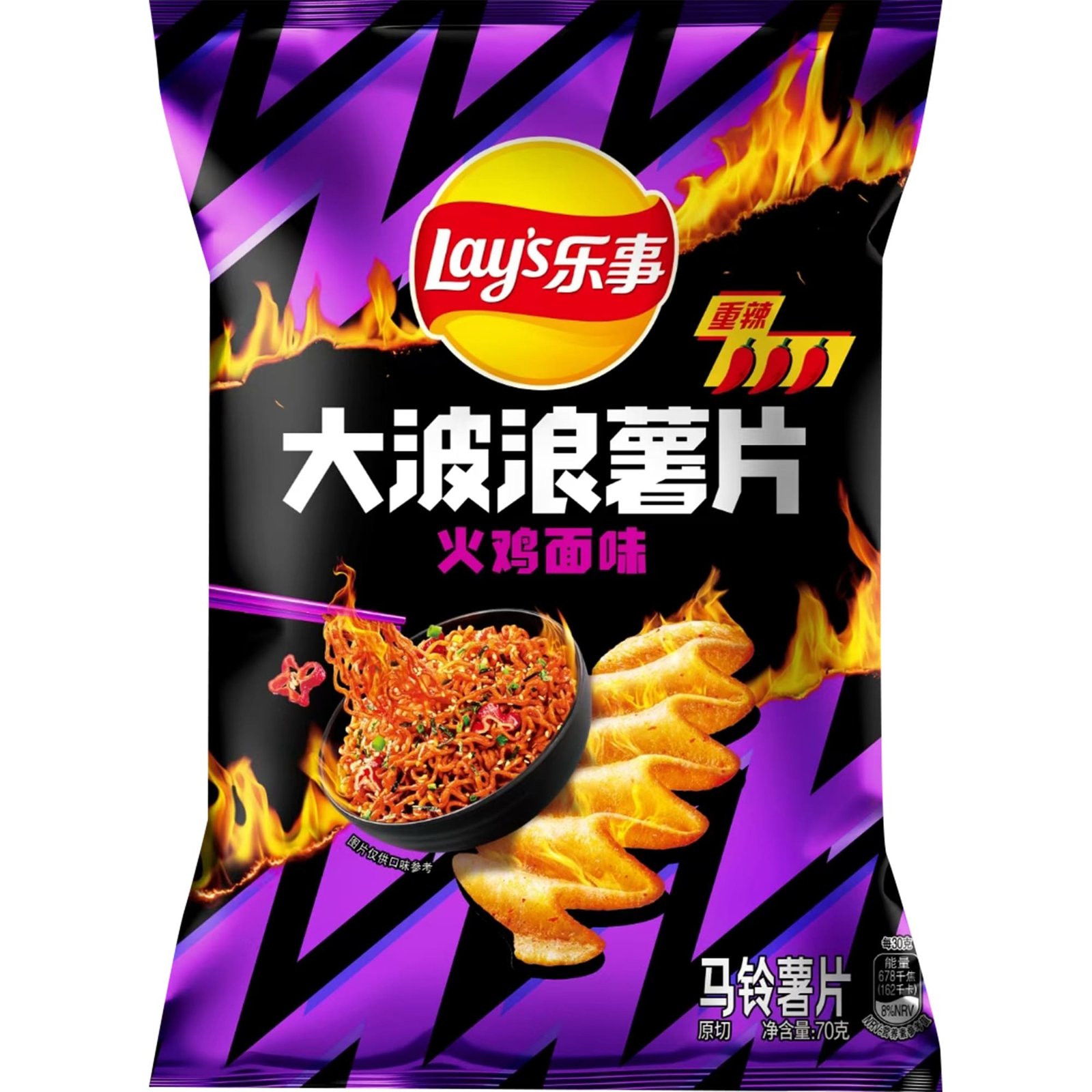 LAY'S-WAVE CHIPS BULDAK NOODLES FLV LAY'S-WAVE CHIPS BULDAK NOODLES FLV