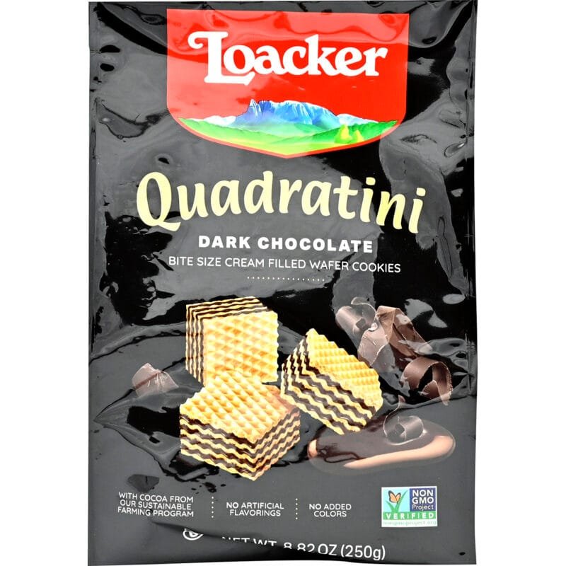 Loacker Quadratini Dark Chocolate