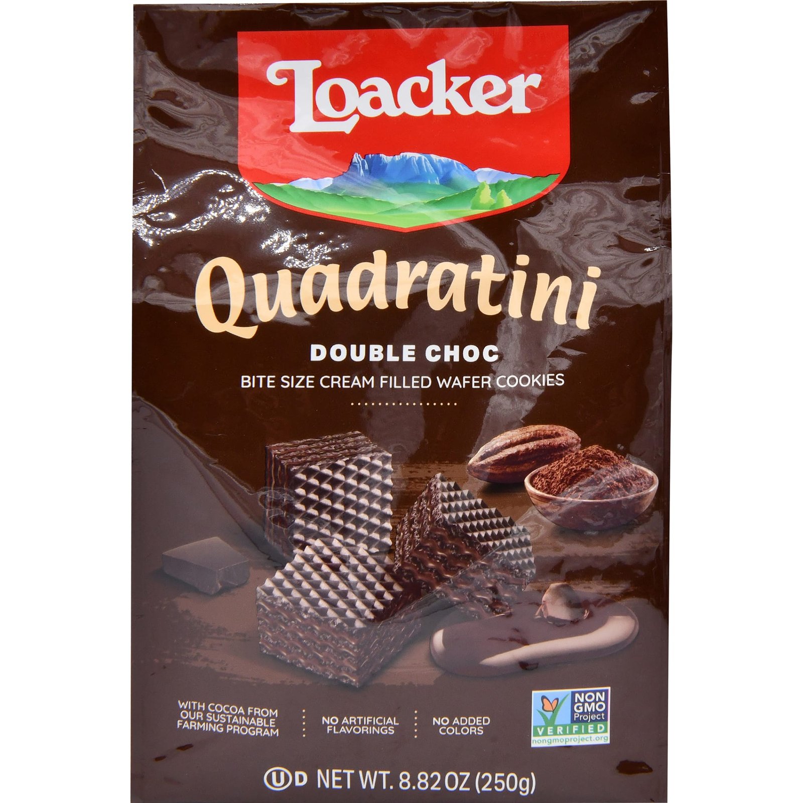 Loacker Quadratini Dbl Cholat Wfr Loacker Quadratini Dbl Cholat Wfr