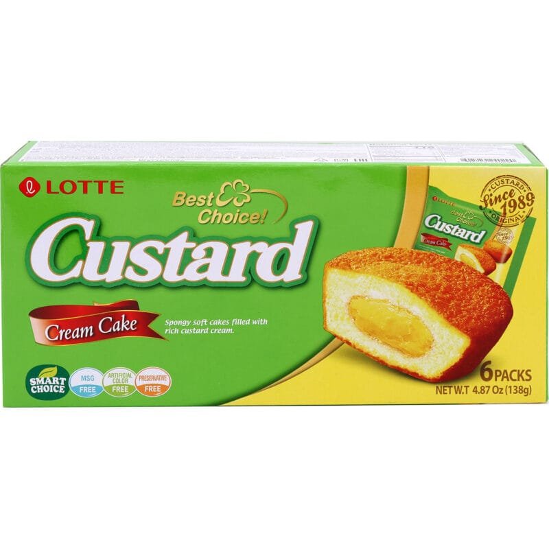 LOTTE CUSTARD CREAM CAKES