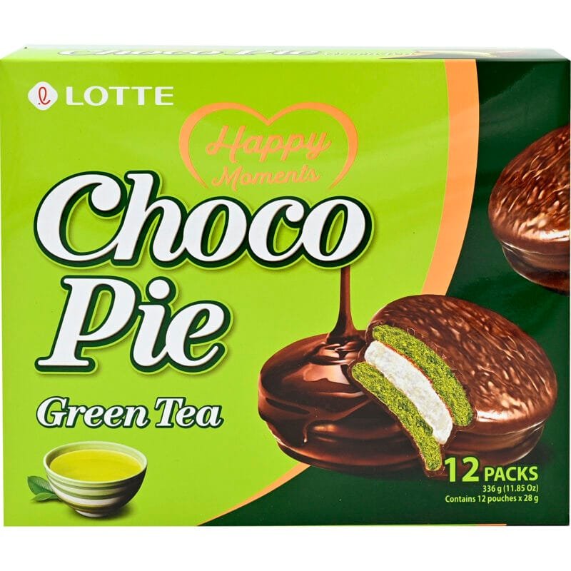 Lotte Green Tea Chocolate Pie