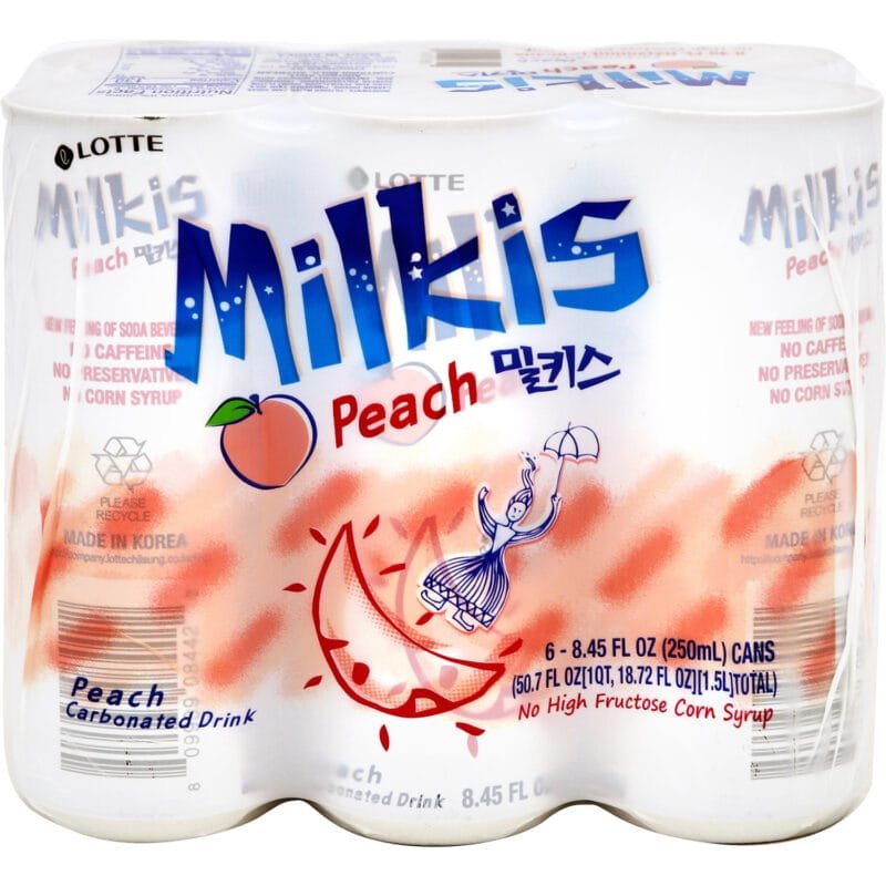 Lotte Milkis Peach Soda