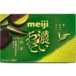 明治浓郁巧克力抹茶沙