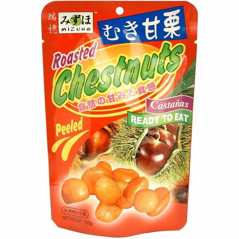 瑞穗牌烤栗子（红色包装）
