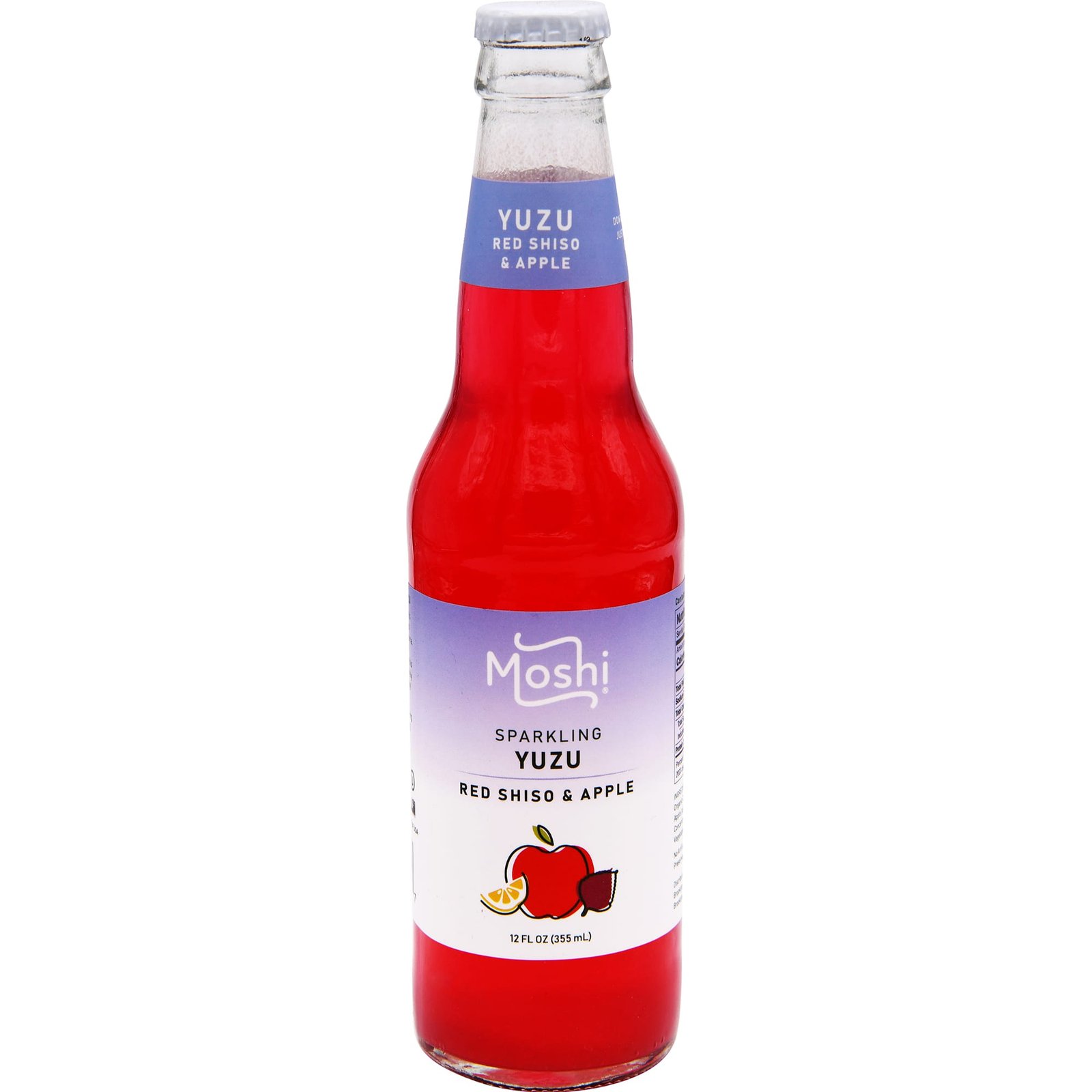 Moshi Yuzu Sparkling Drink - Red S Apple Moshi Yuzu Sparkling Drink - Red S Apple