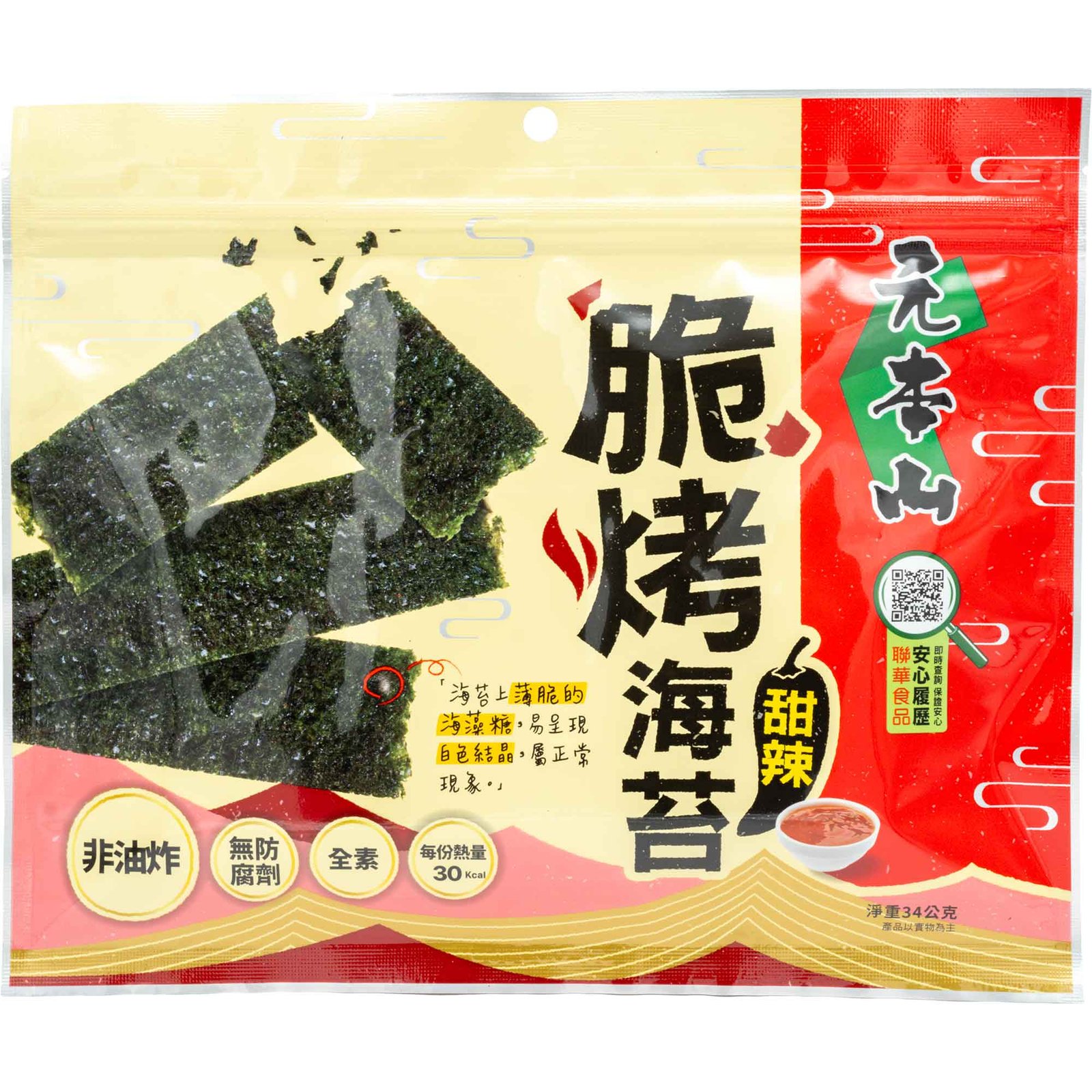 MOTOMOTOYAMA CRUNCH NORI SWEET& SPICY MOTOMOTOYAMA CRUNCH NORI SWEET& SPICY
