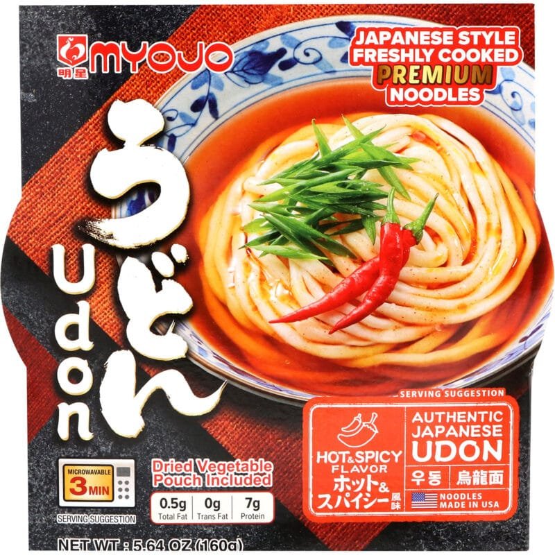Myojo Bowl Udon Hot & Spicy Flavor