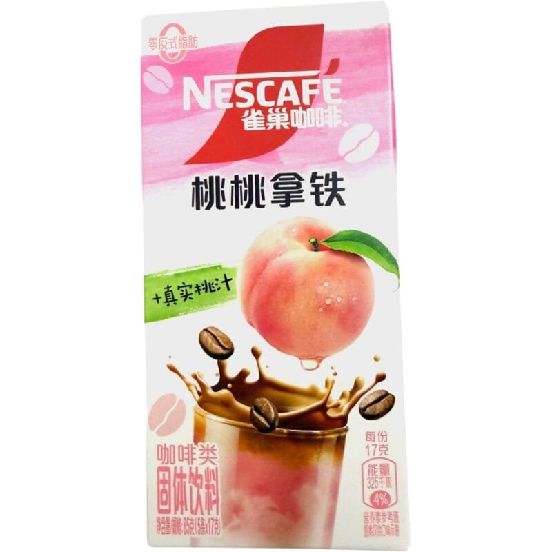 NESTLE INSTANT COFFEE PEACH FLV LOTTE