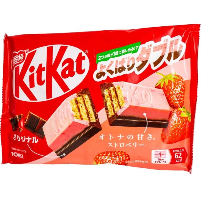 NESTLE KIT KAT DOUBLE STRAWBERRY