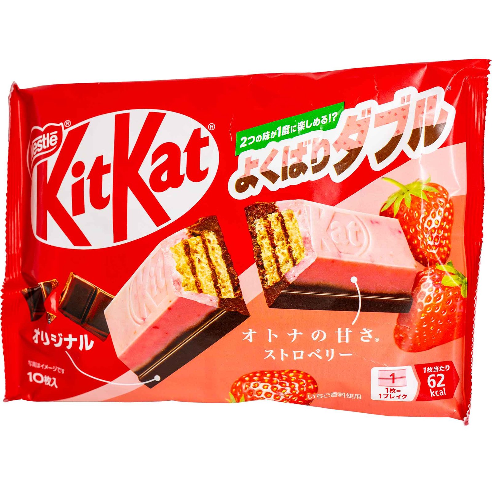 NESTLE KIT KAT DOUBLE STRAWBERRY NESTLE KIT KAT DOUBLE STRAWBERRY