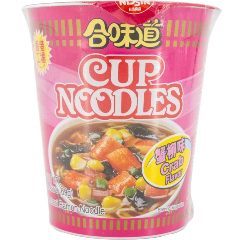 Nissin Cup Noodle-Crab Flavor