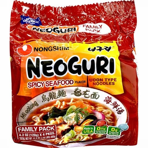 Nongshim Ndl Soup Neoguri (4pk) Nongshim Ndl Soup Neoguri (4pk)