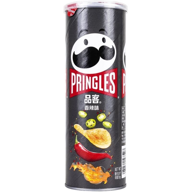 PRINGLES-POTATO CHIPS SPICY HOT FLAVOR