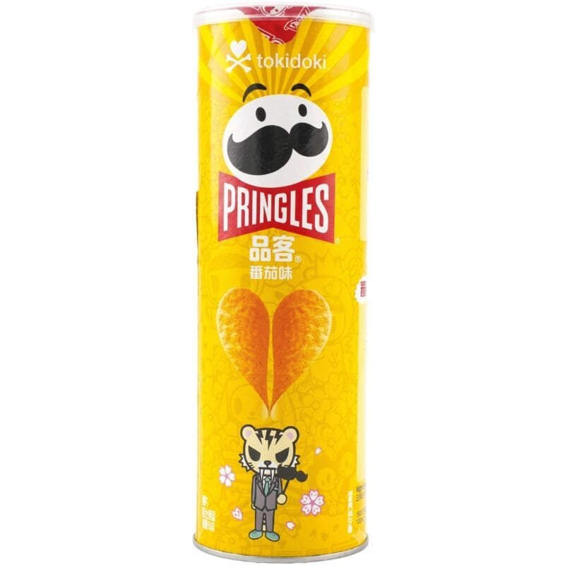 PRINGLES-POTATO CHIPS TOMATO FLAVOR