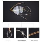 3pcs Fishing Water Monster Explosion Hook for Carp And Grass Carp - White, Flip Hook, Multiple Pieces, Silicone Material - Image 7