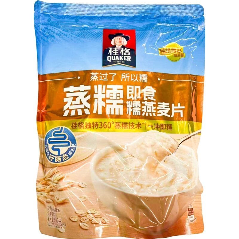 QUAKER-STEAMED GLUTINOUS OATMEAL