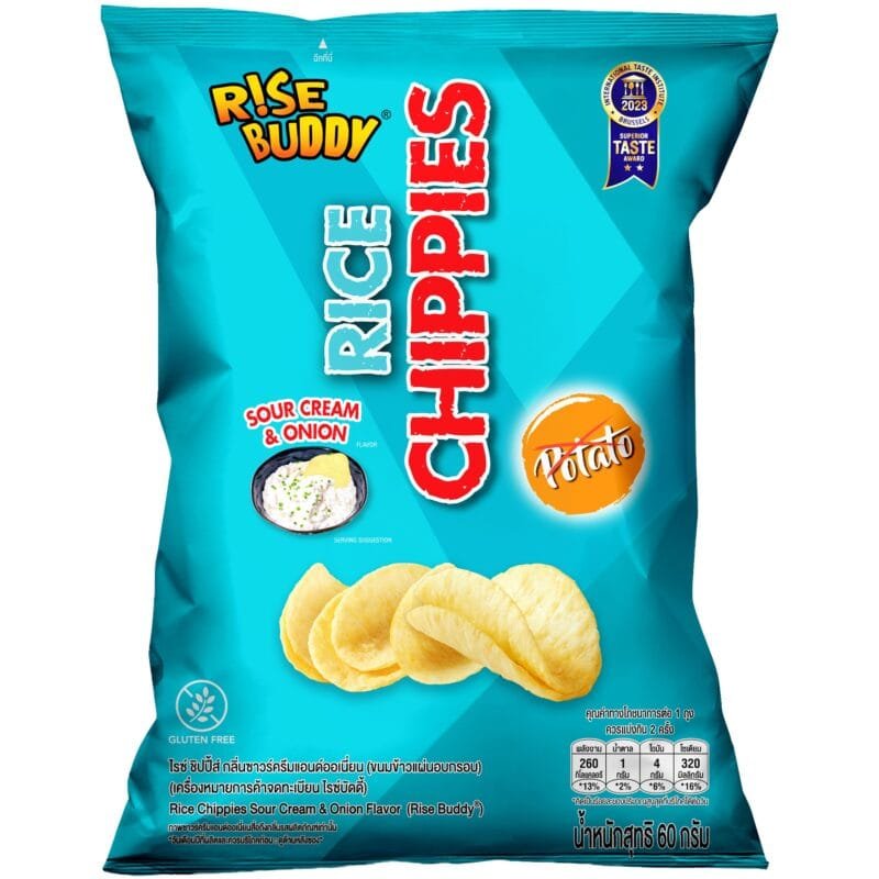 RISE BUDDY RICE CHIPPIE SOUR CREAM
