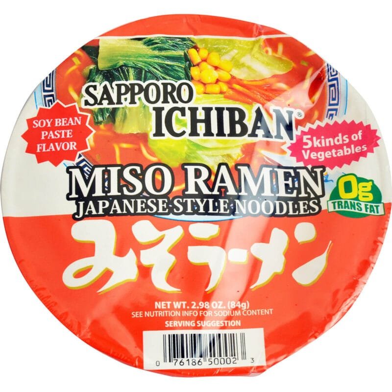 Sapporo Ichiban Ramen Bowl Miso