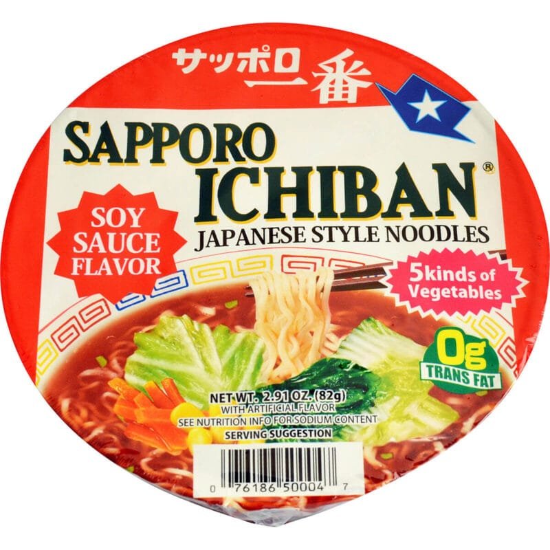 Sapporo Ichiban Ramen Bowl Soysauce