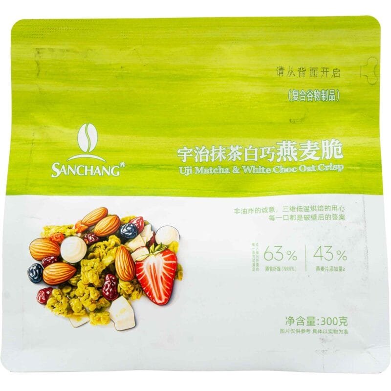 SC MATCHA WHITE CHOCO OAT CRISP