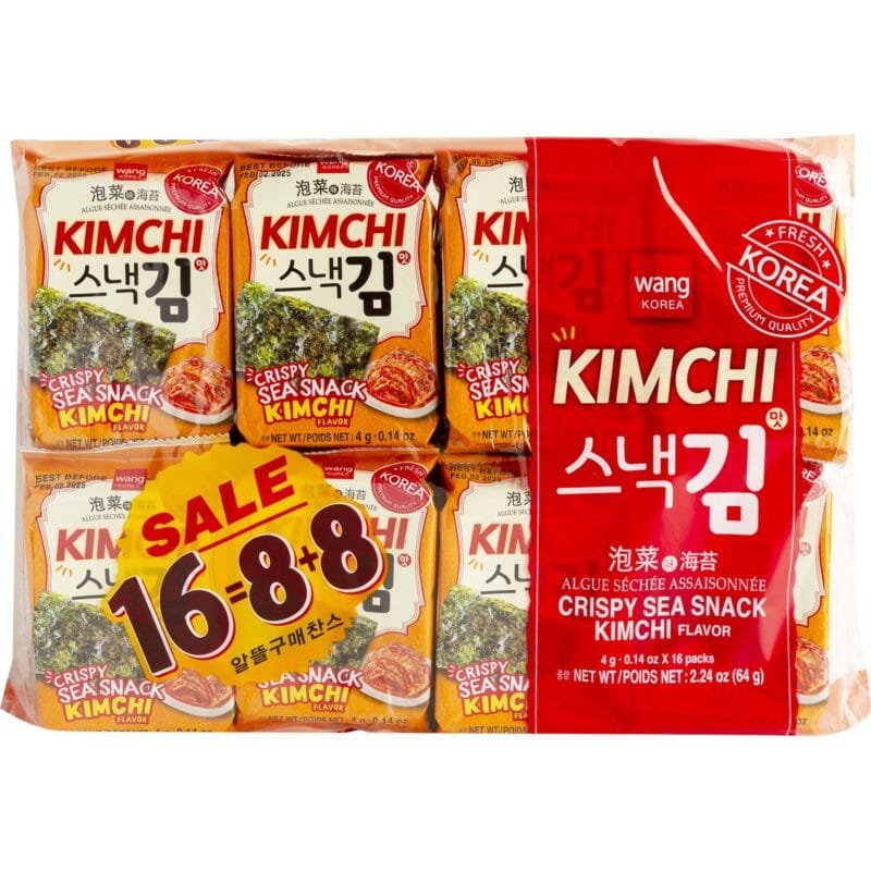 SEASONED SEAWEED KIMCHI FLV