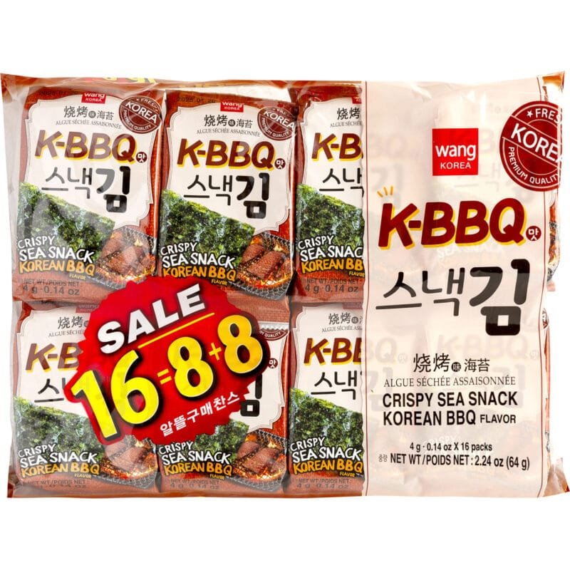 SEASONED SEAWEED KOREAN BBQ FLV
