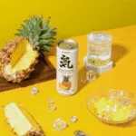 Sparkling Water Pineapple Pop Flavor, Soda Beverage,11.16 fl oz * 6 Pack【0 Sugar 0 Calories 0 Fat】