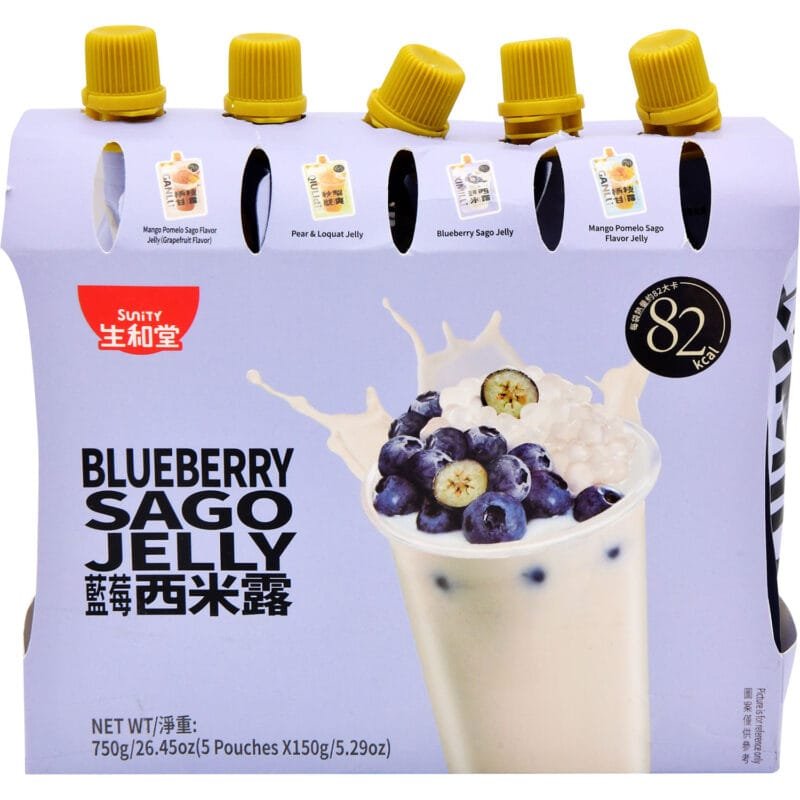 Sunity Dessert Drink 5X150G Berry Puddin