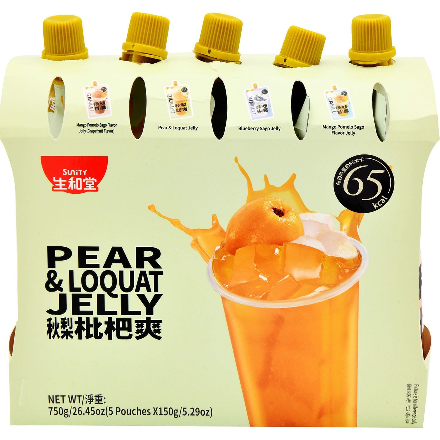 Sunity Dessert Drink 5X150G Pear Loquat Sunity Dessert Drink 5X150G Pear Loquat