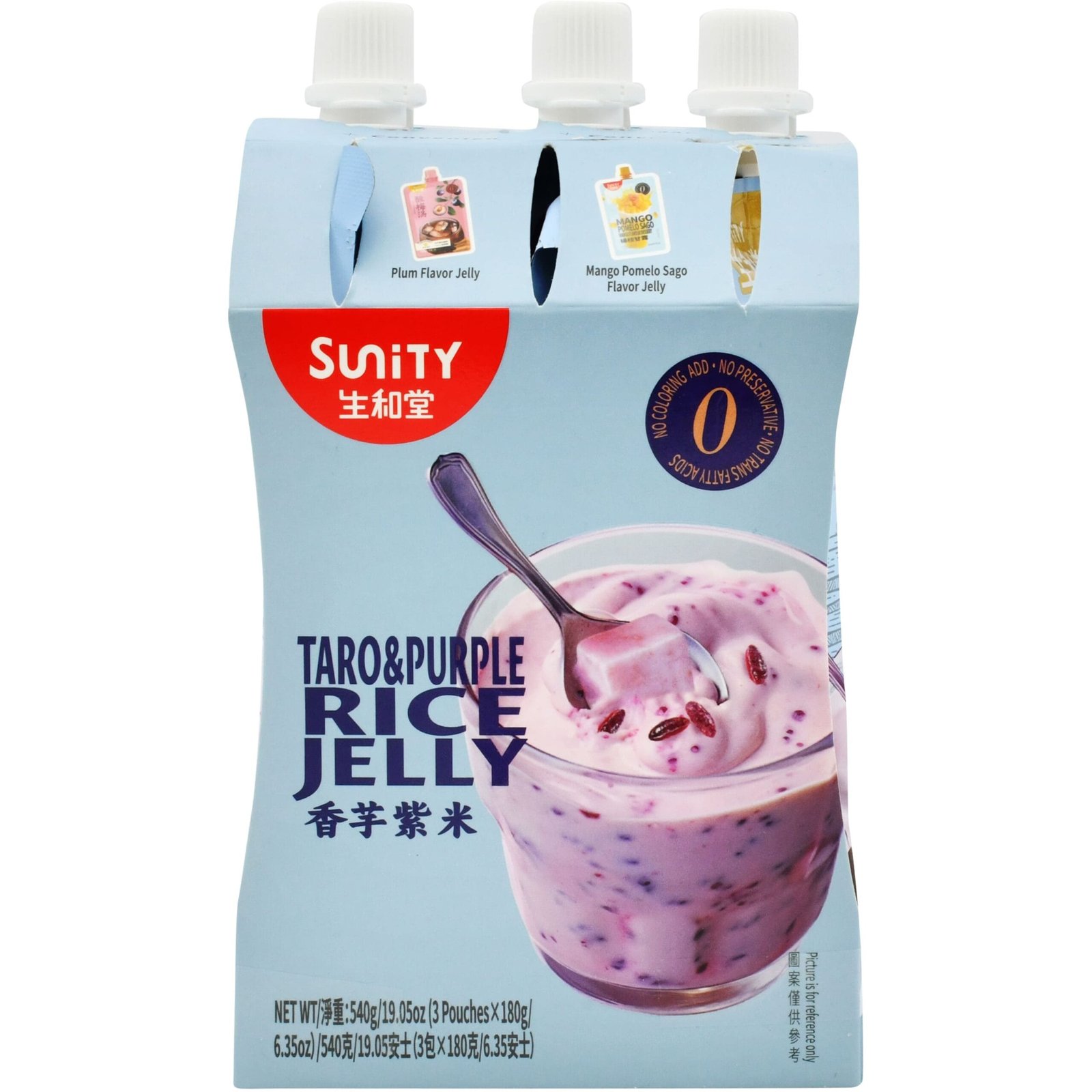 SUNITY 果冻饮料(芋头紫米口味) SUNITY 果冻饮料(芋头紫米口味)