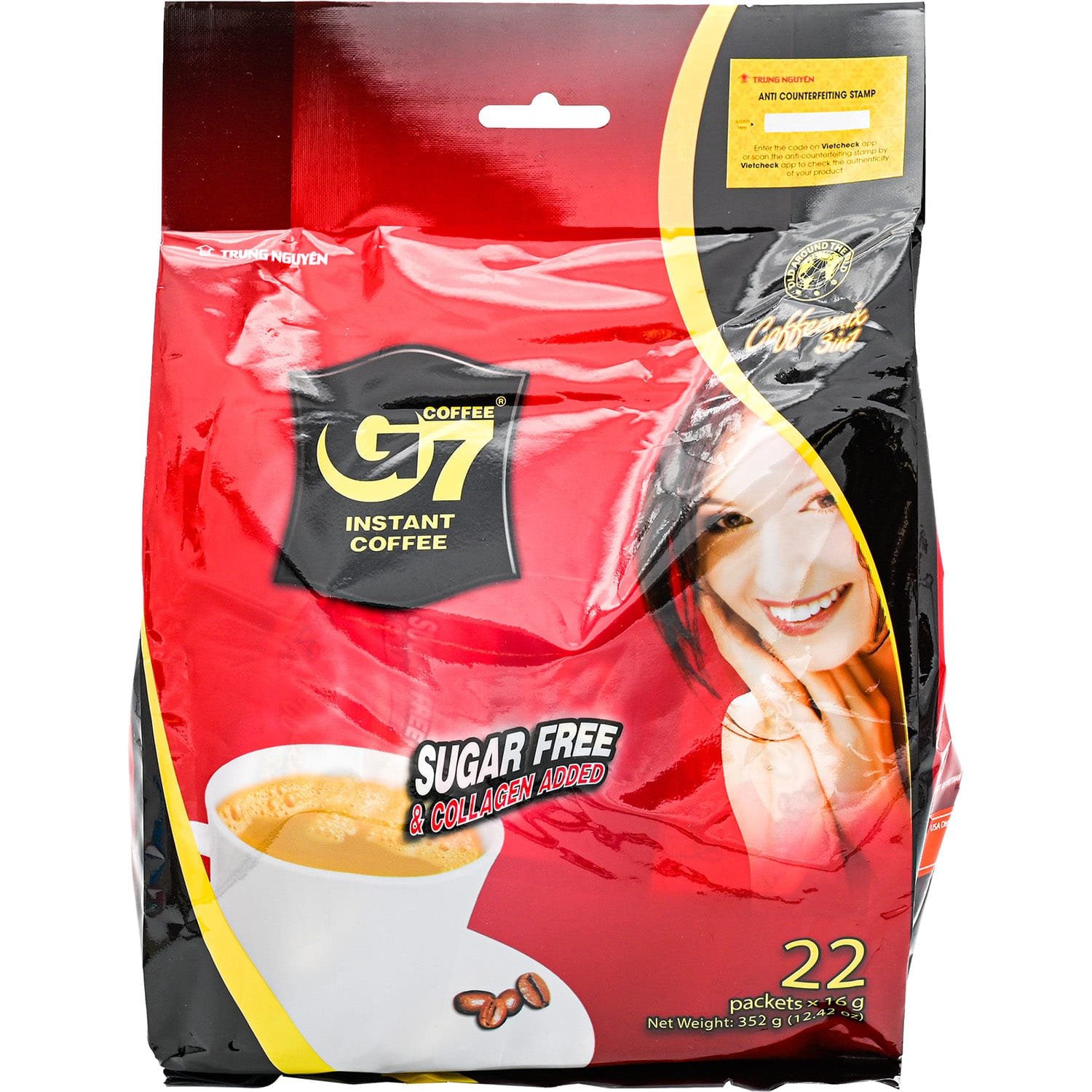T/N G7 3 In 1 Inst Coffee Sugar Free T/N G7 3 In 1 Inst Coffee Sugar Free