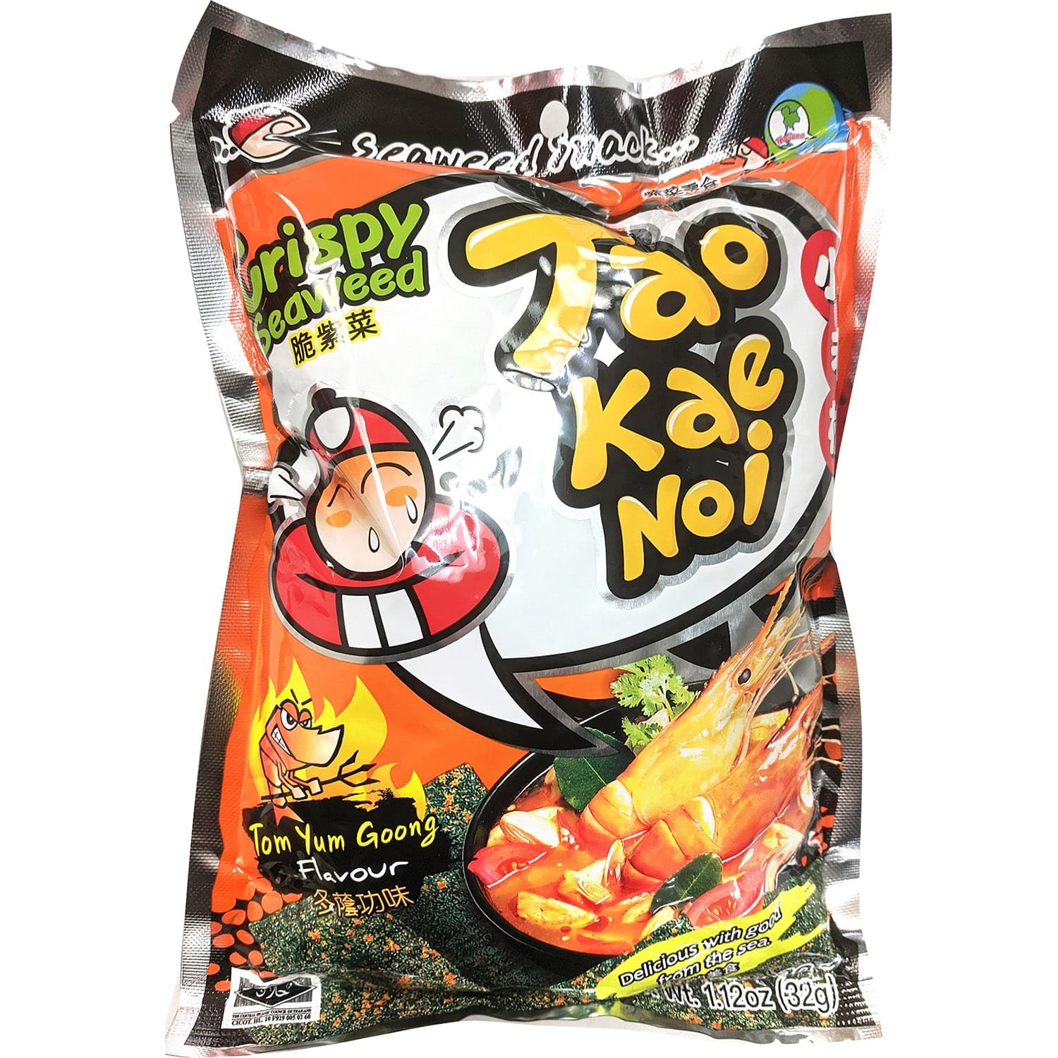 Taokaenoi Crispy Seaweed Tom Yum Goong F Taokaenoi Crispy Seaweed Tom Yum Goong F