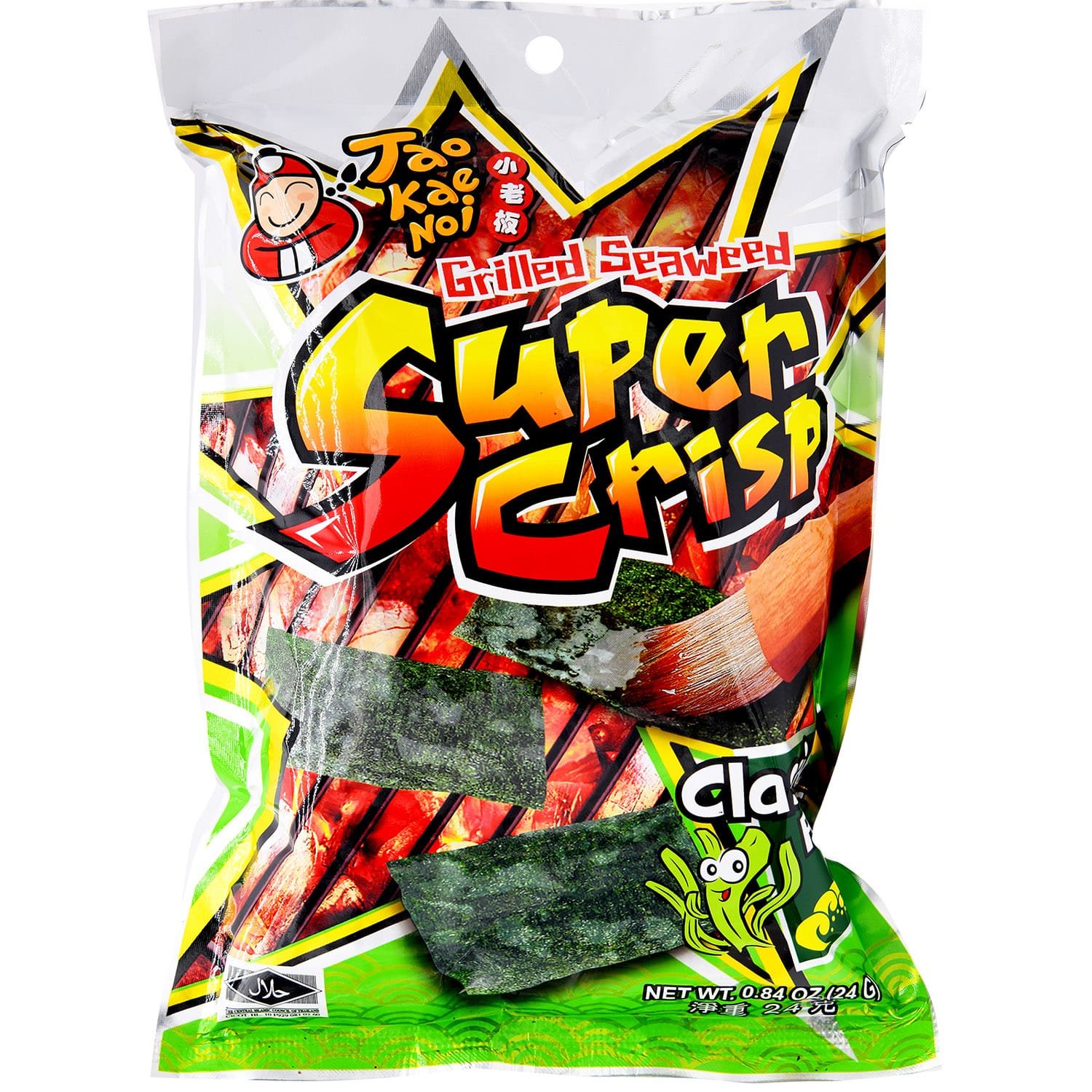 Taokaenoi Grilled Seaweed Super Crisp Cl Taokaenoi Grilled Seaweed Super Crisp Cl