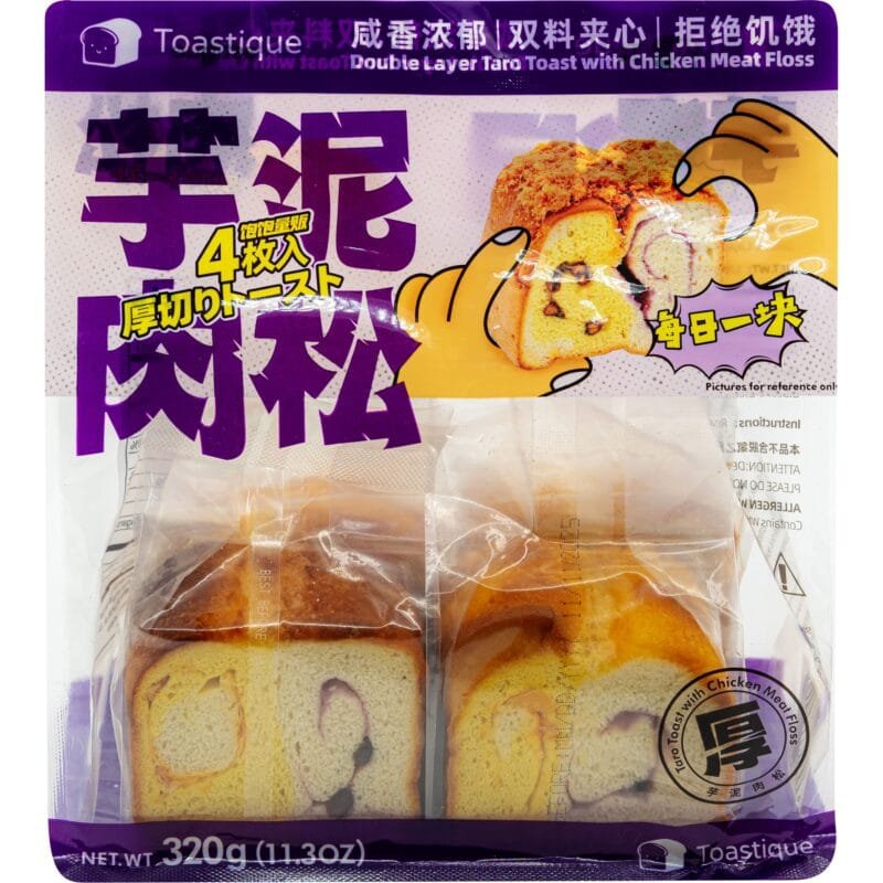 TOASTIQUE TAROSEAWEED TOAST W/CHKN FLOSS