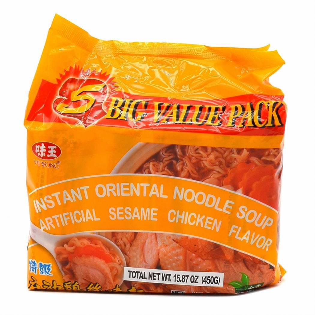 Ve Wong Inst Ndl-Sesame Chickn 5Pk Ve Wong Inst Ndl-Sesame Chickn 5Pk
