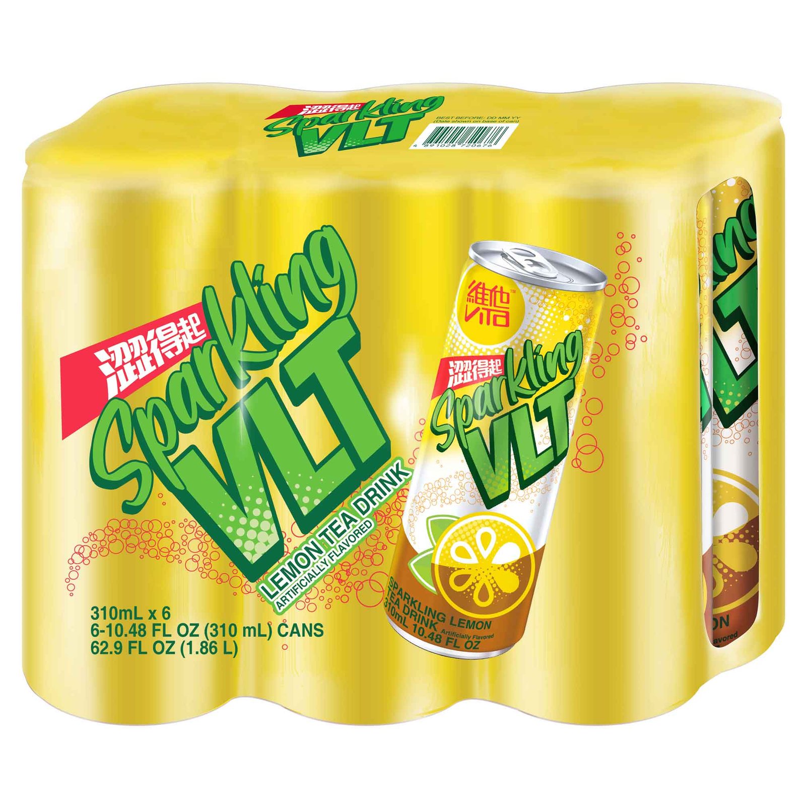 Vita Sparkling Lemon Tea Drink Vita Sparkling Lemon Tea Drink
