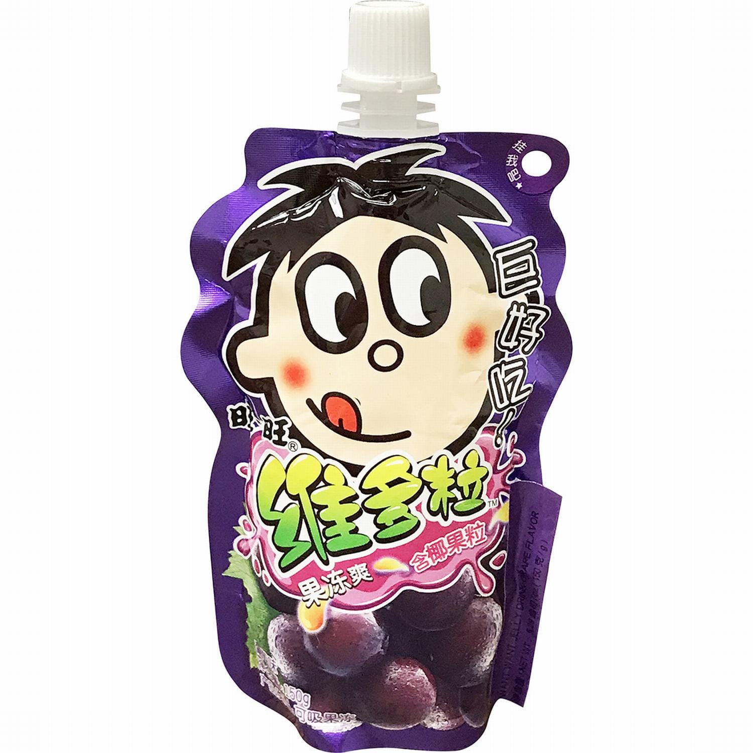Want-Want Jelly Drink Grape Flv Want-Want Jelly Drink Grape Flv