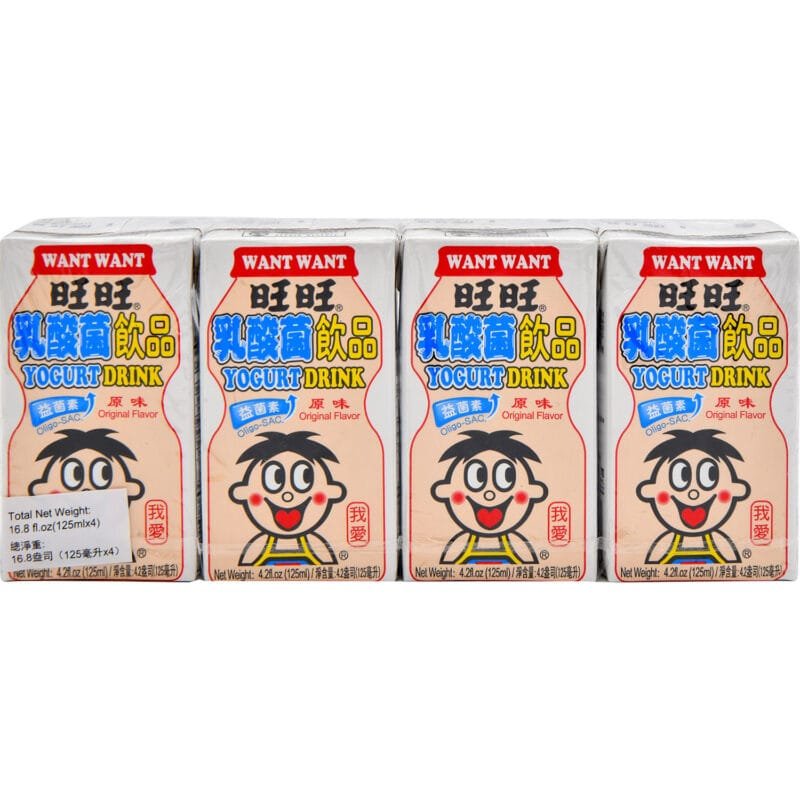 Want-Want Yogurt Drink 4pk