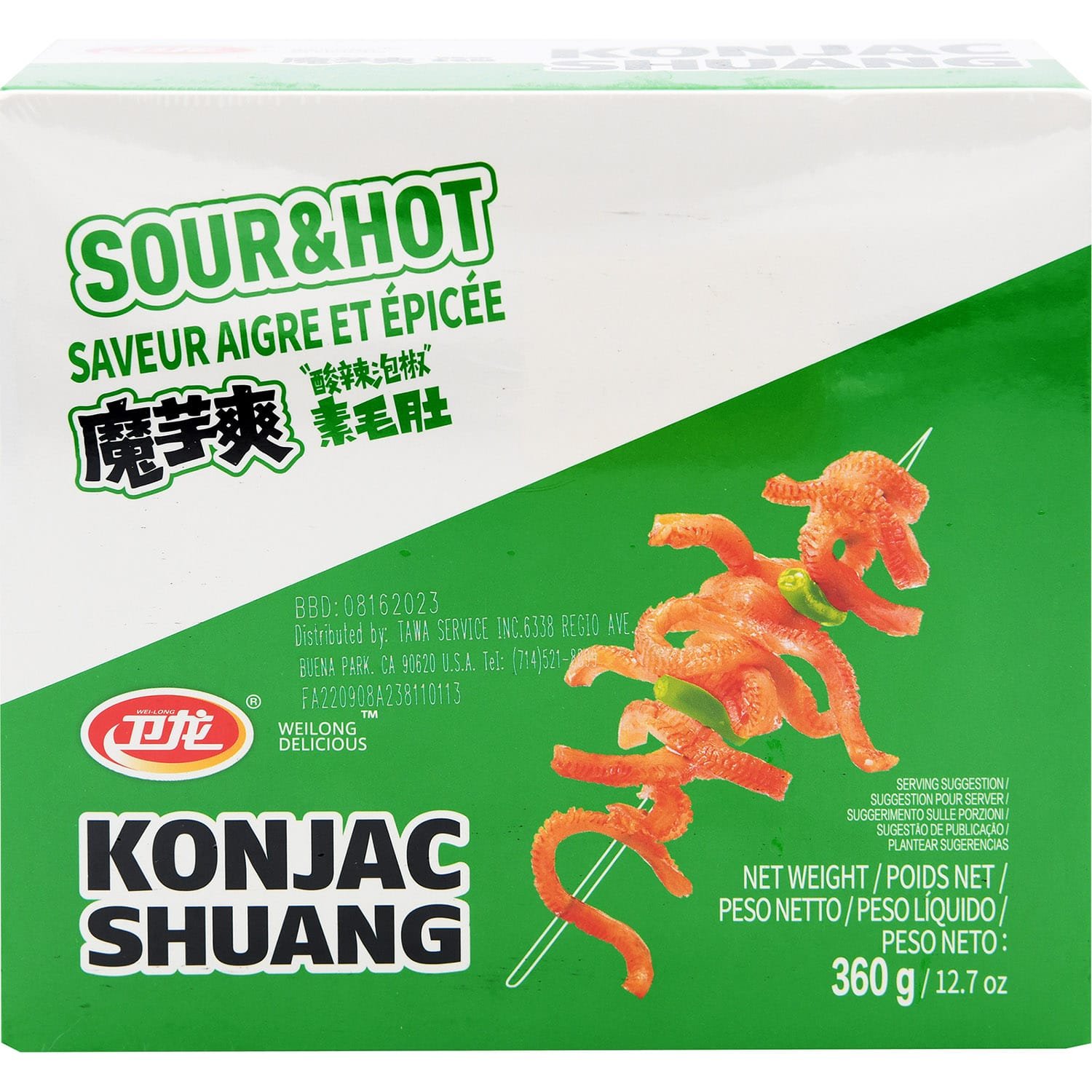 Weilong Hot Konjac-Hot & Sour Weilong Hot Konjac-Hot & Sour